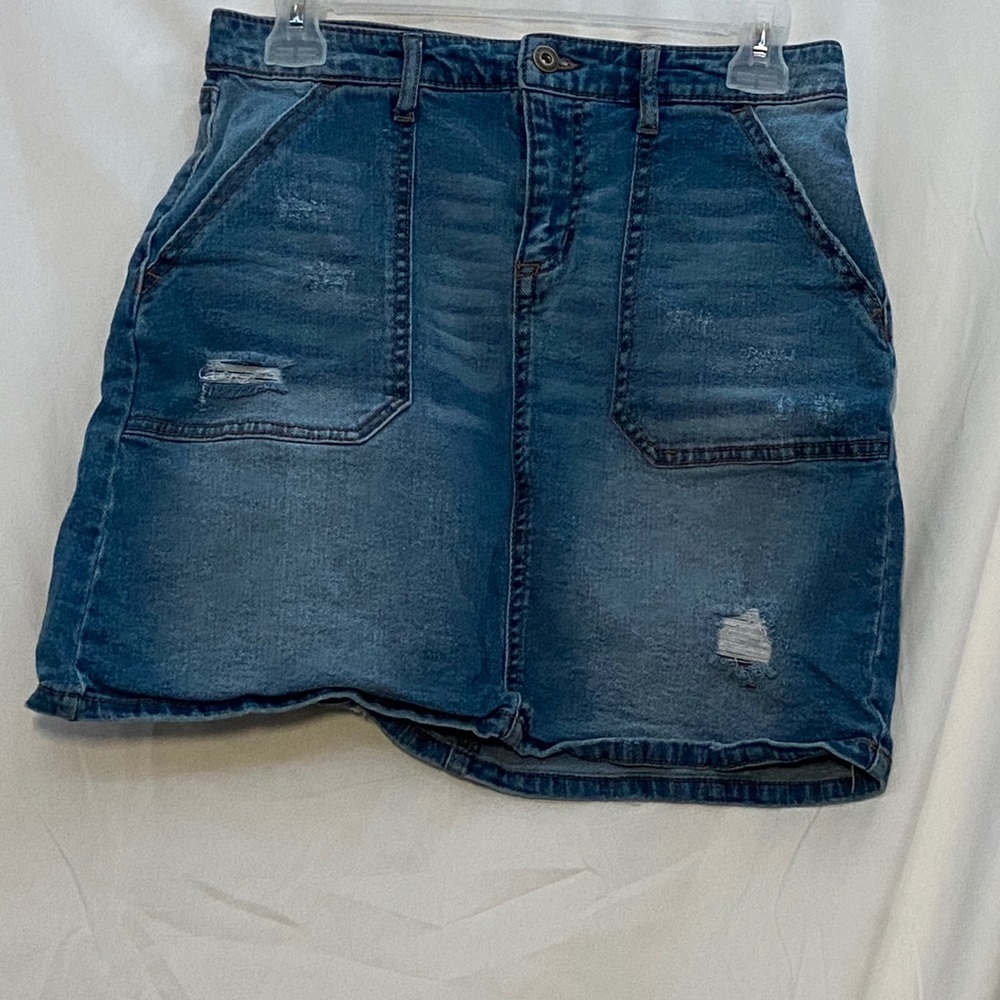 jean skirt